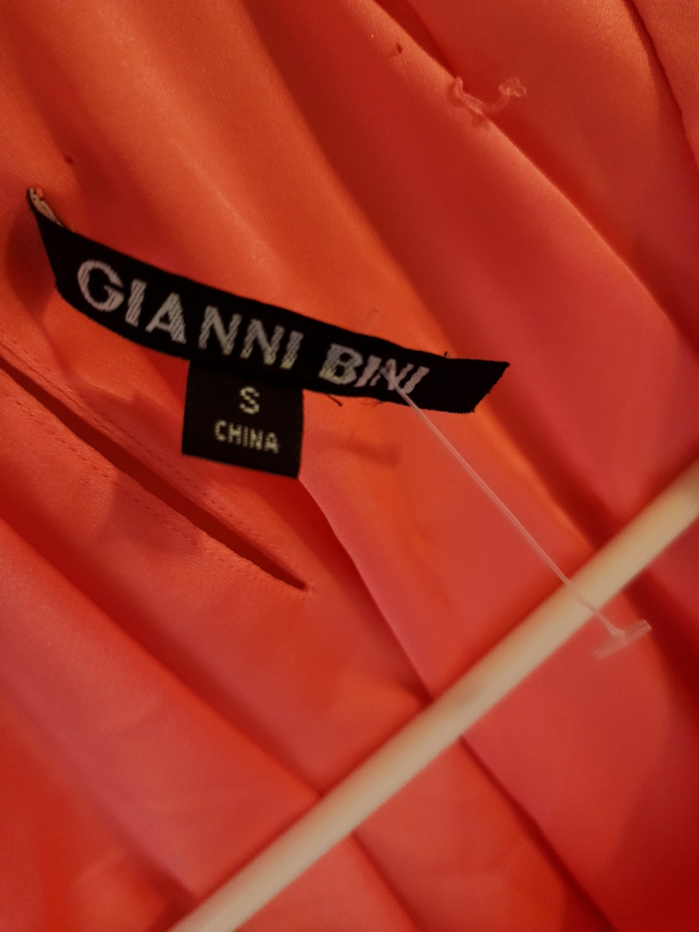 Gianni Bini Bright Coral Dress - Picture 7 of 7